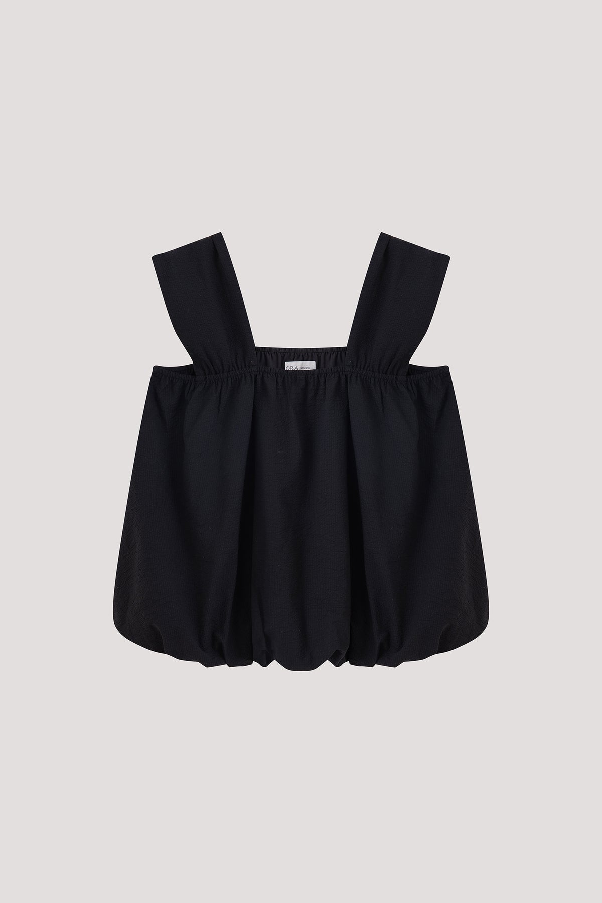 Sleeveless Bubblehem Top