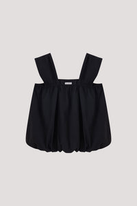 Sleeveless Bubblehem Top