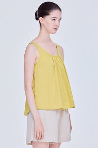 A-Line Flare Gather Tank Top