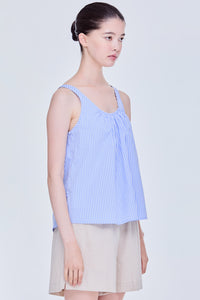 A-Line Flare Stripes Tank Top