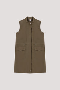 High Neck Cargo Dress