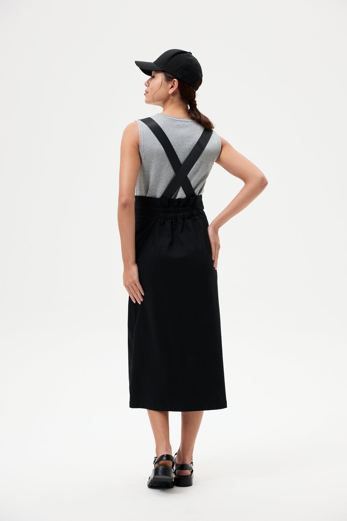 Straight Skirt Dungaree