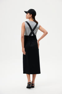 Straight Skirt Dungaree