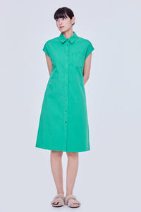 Magyar Denim Tunic Midi Dress