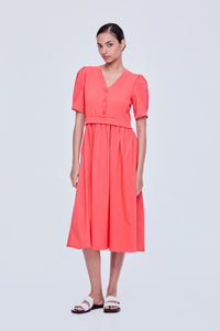 Contrast Everyday Dress