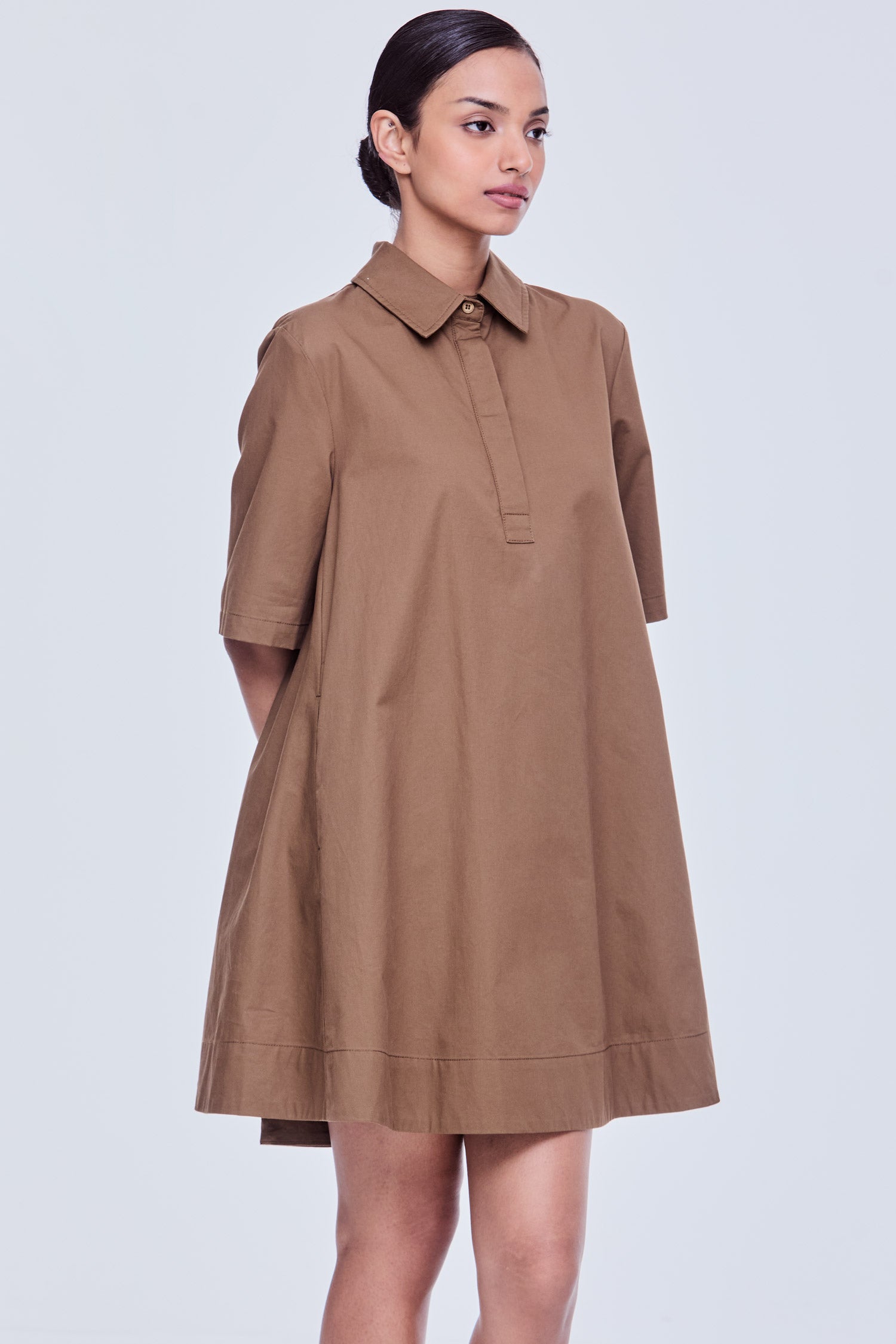 A-Line Tunic Flare Dress iORA A-Line Tunic Flare Dress iORA