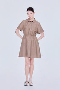 Cinched Waist Dress
