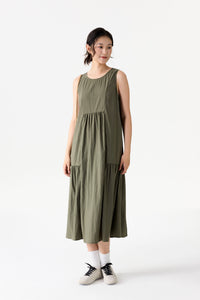 Flowy Sleeveless Maxi Dress