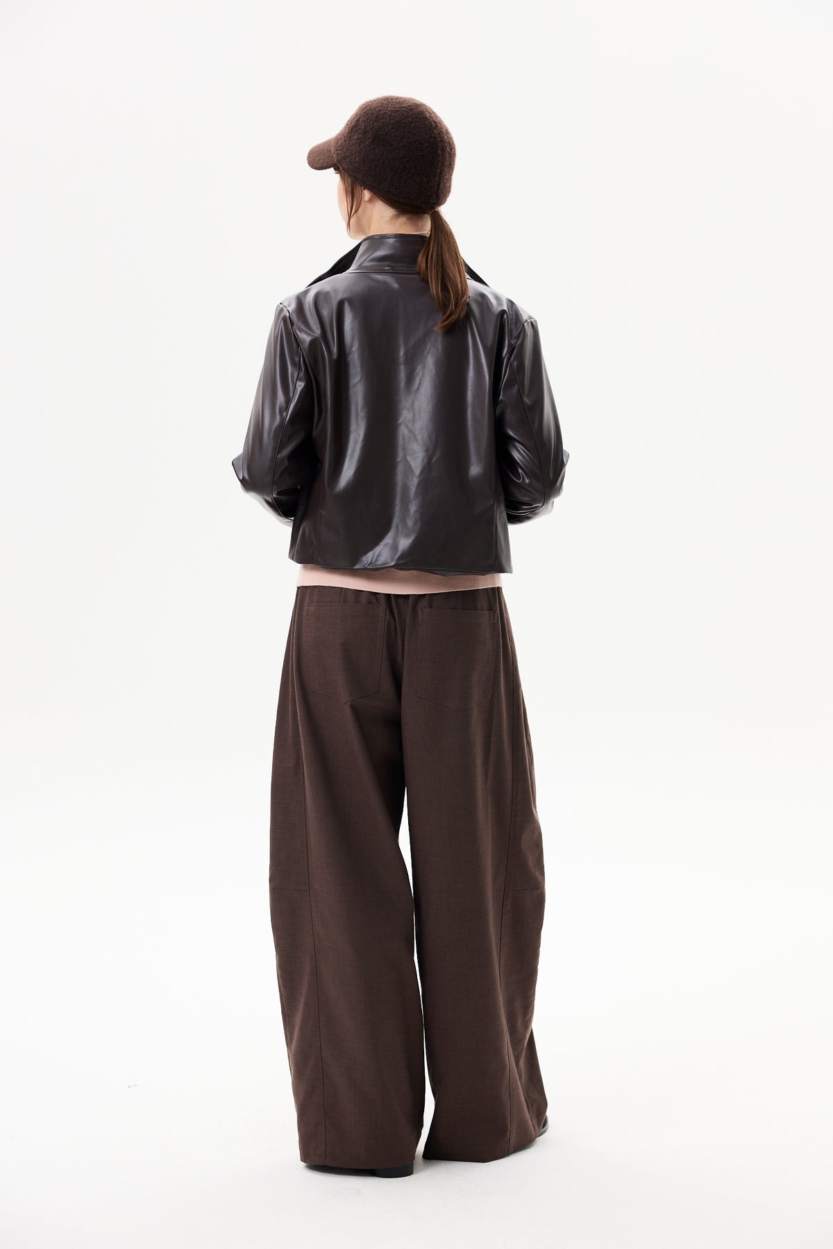 Leather Zipped Jacket