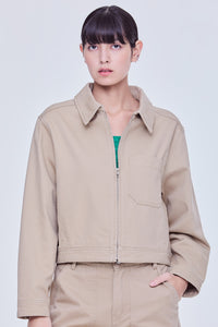 Zipped Boxy Jacket