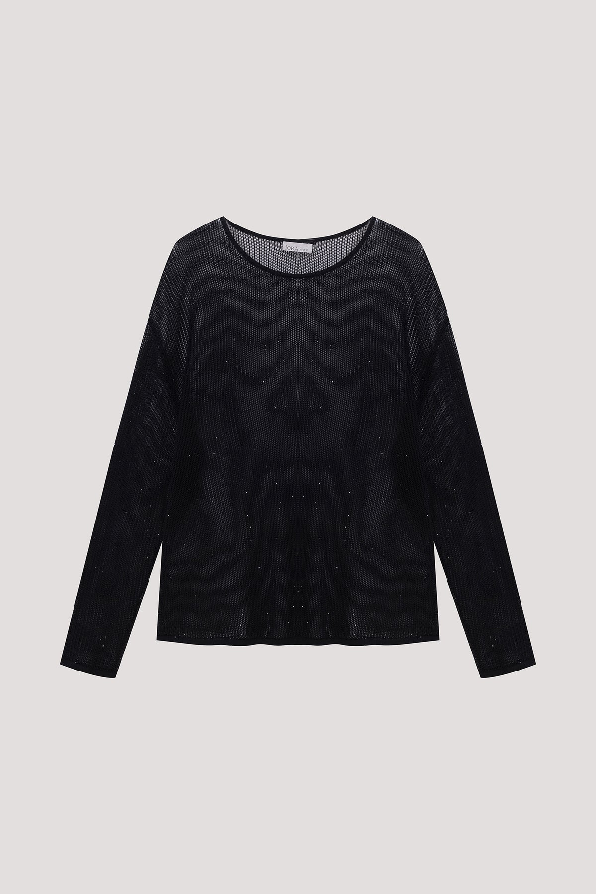 Fishnet Knit Pullover
