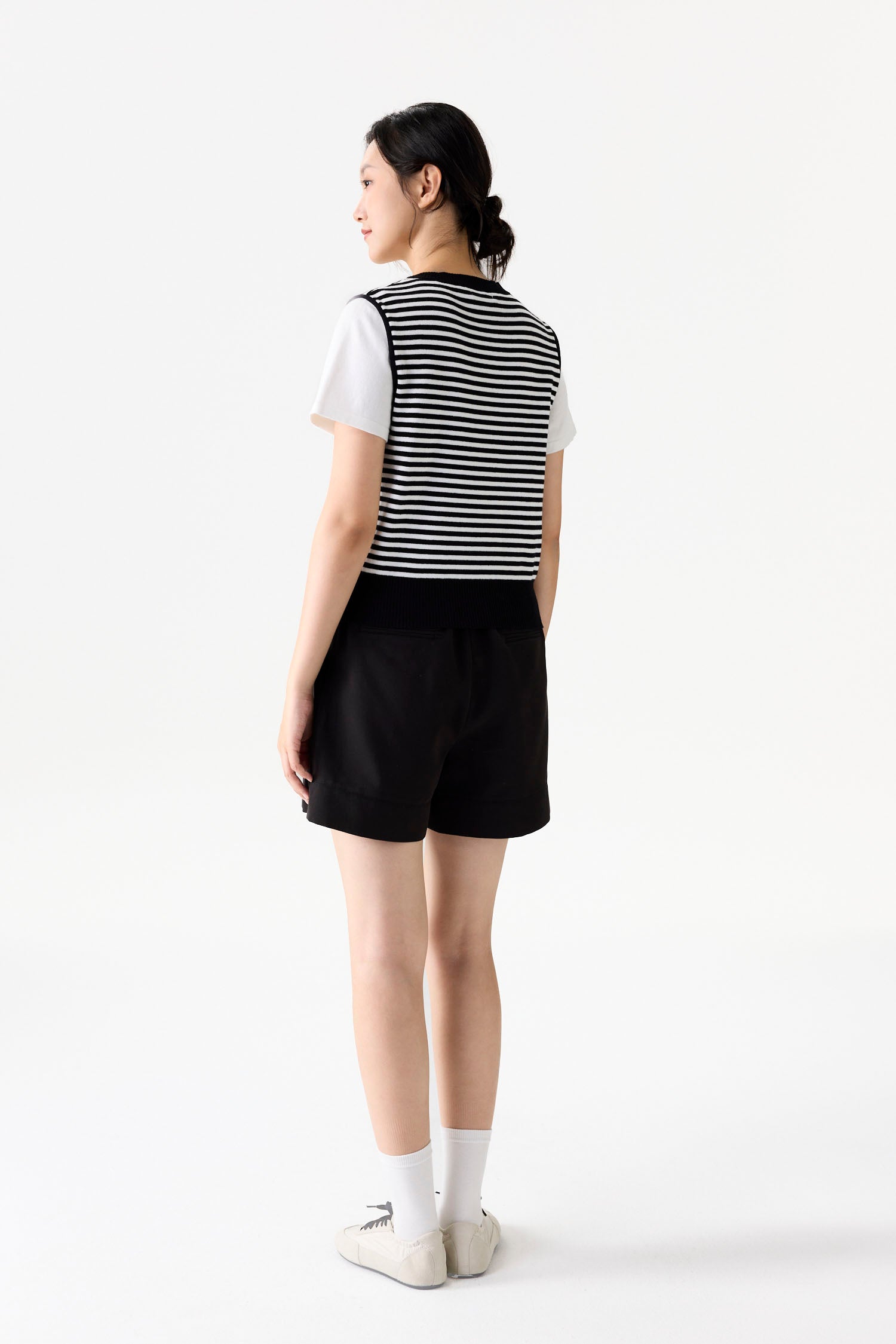 Faux Layered Two-Piece Top