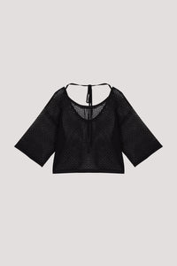 Net Knit Outer Top