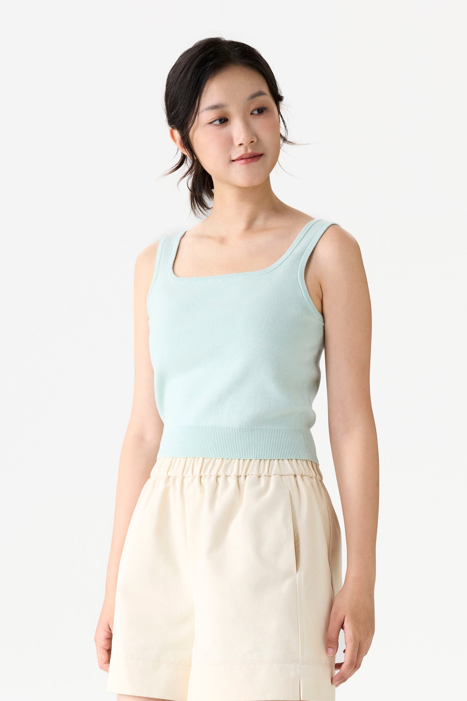 Knitted Cropped Top