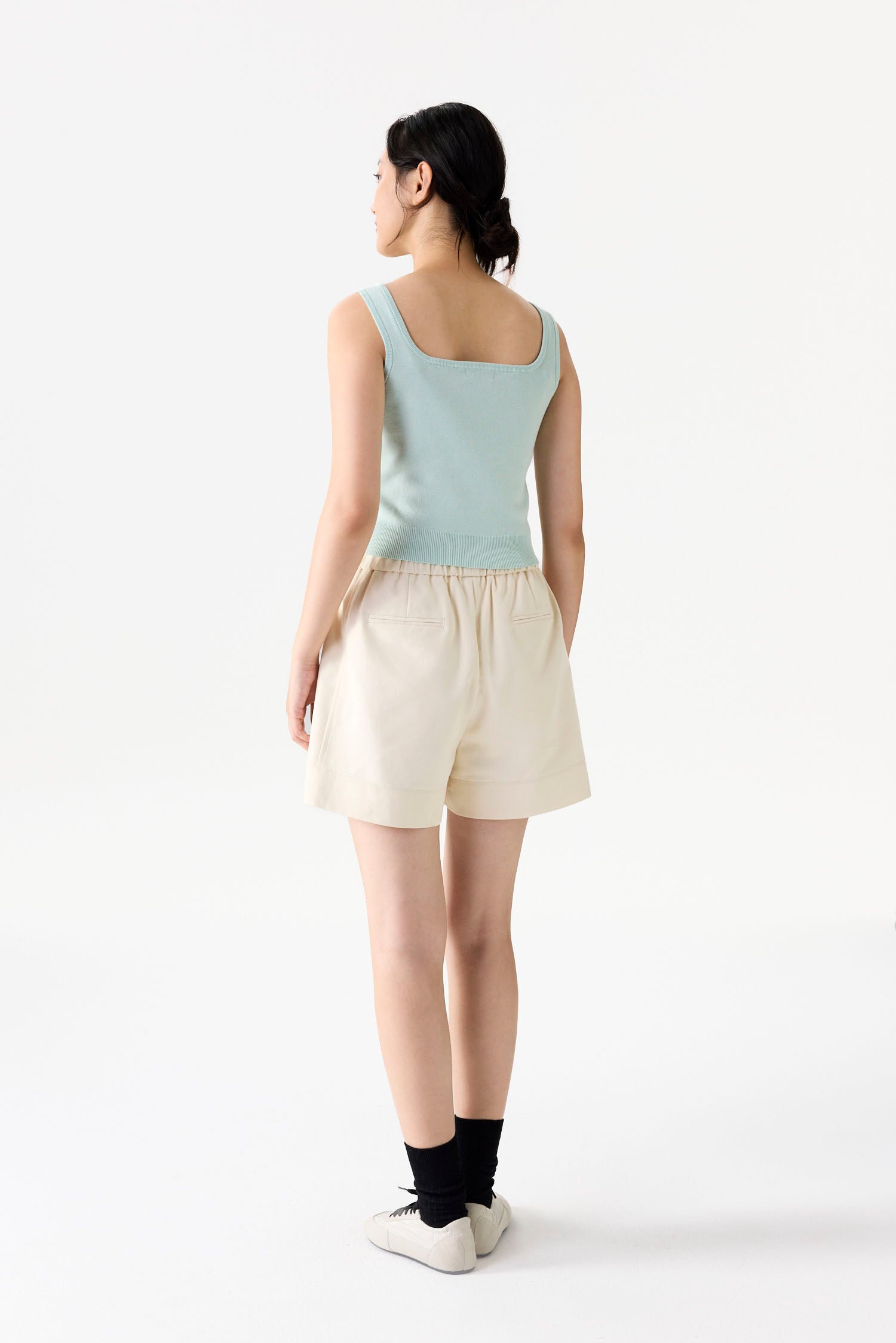 Knitted Cropped Top