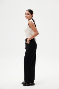 Cut-Out Knit Top