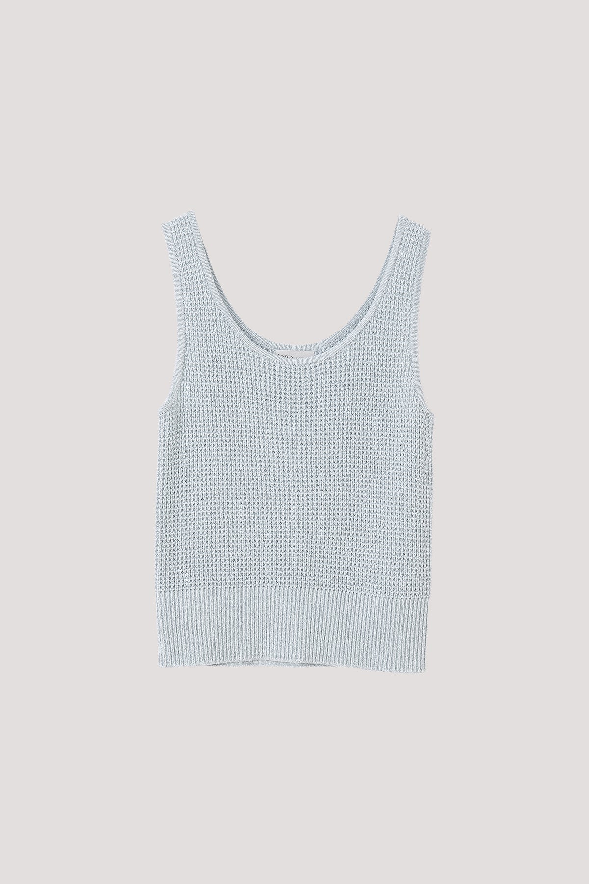 Textured Knit Tank Top
