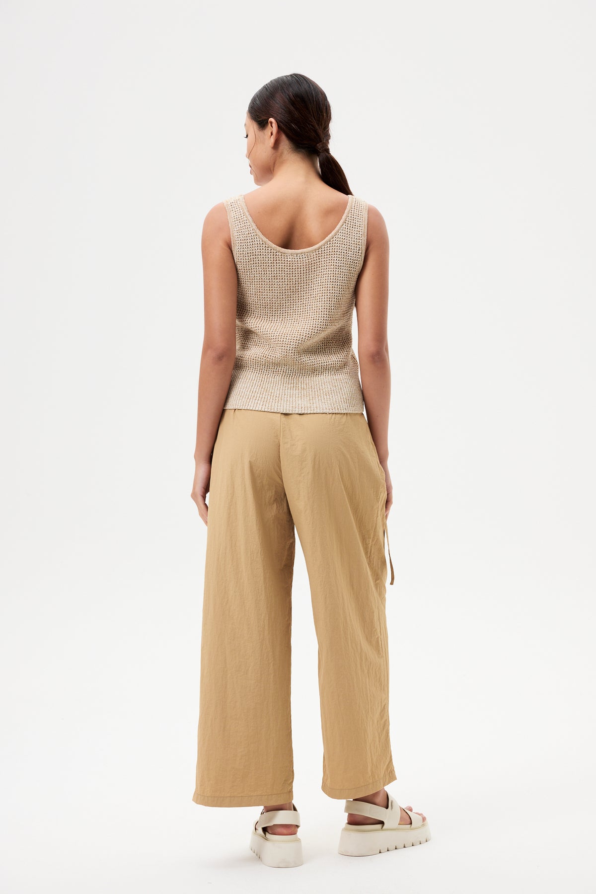 Textured Knit Tank Top