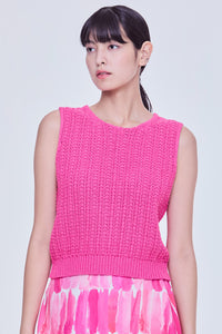 Crochet Knit Tank Top