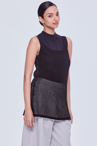 Net Knit Tank Top
