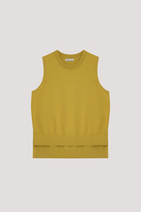 Asymmetrical Knit Tank Top