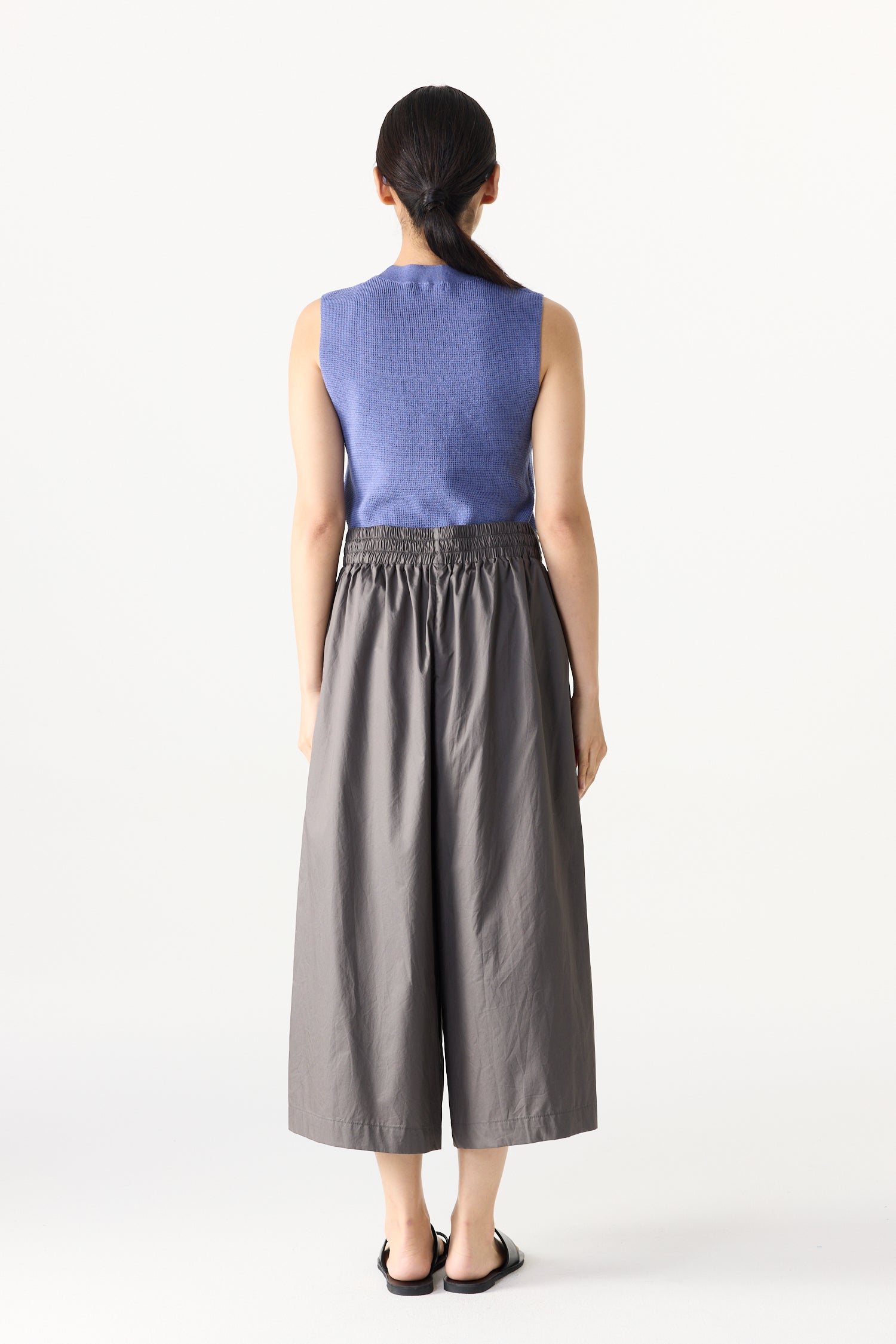 Highwaisted Drawcord Pants