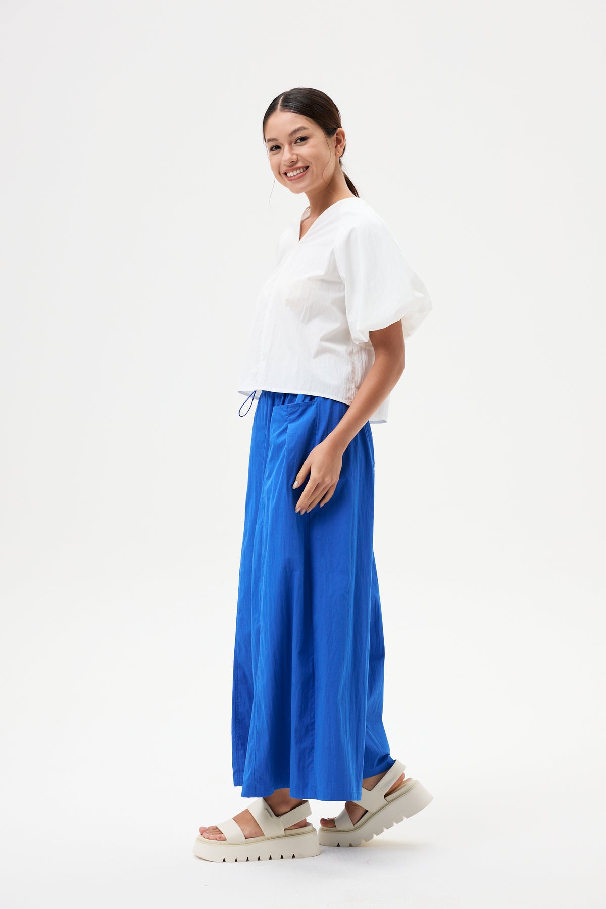 Windbreak Flare Pants