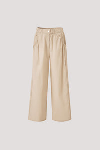 Relaxed Straight Leg Trousers