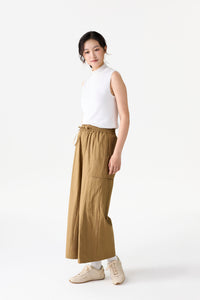 Wide-Leg Casual Pants