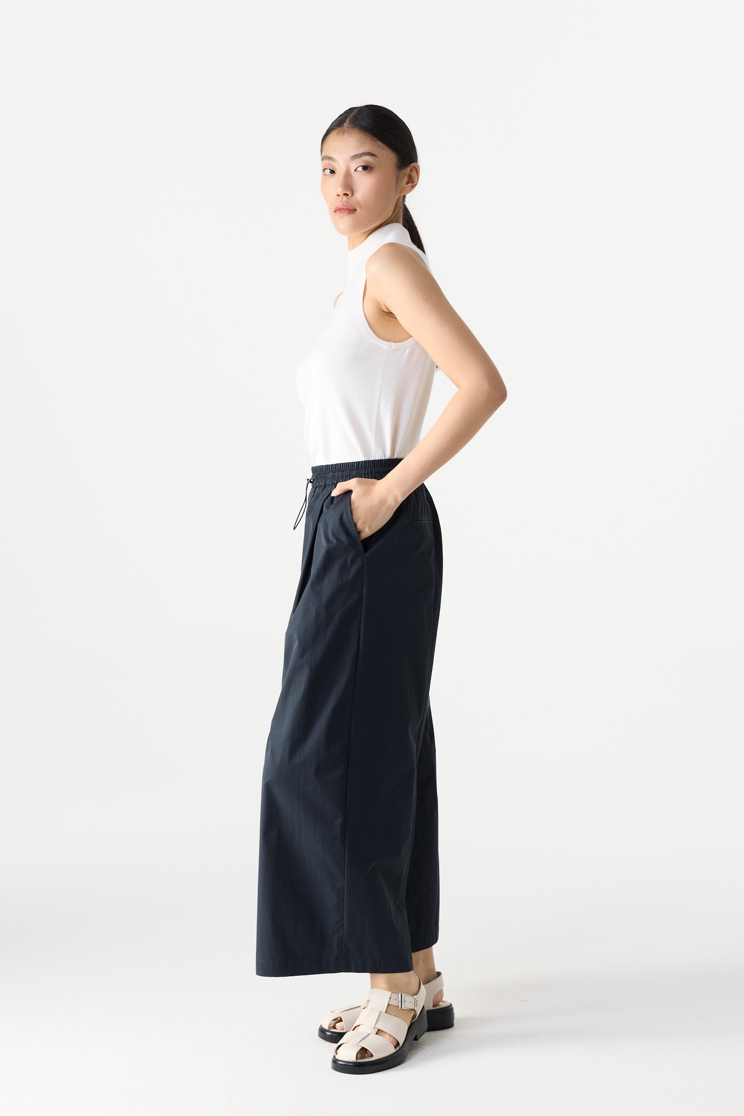 Elasticated Drawstring Pants
