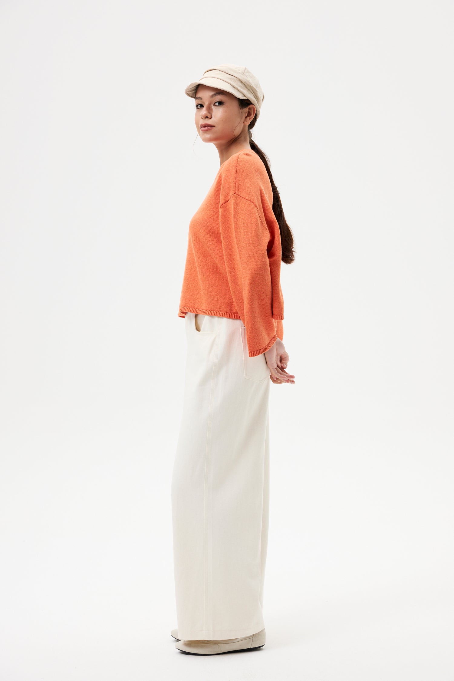 Drawstring Straight Pants