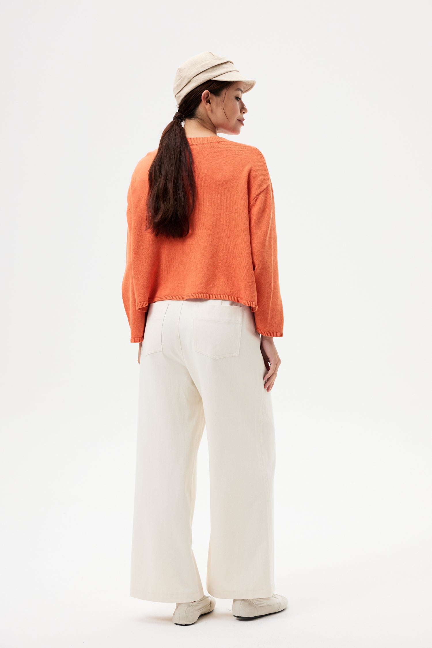 Drawstring Straight Pants