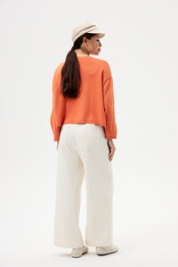 Drawstring Straight Pants