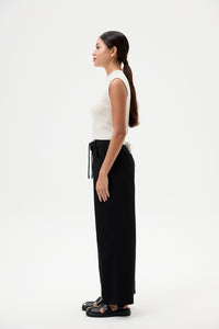 Drawstring Straight Pants