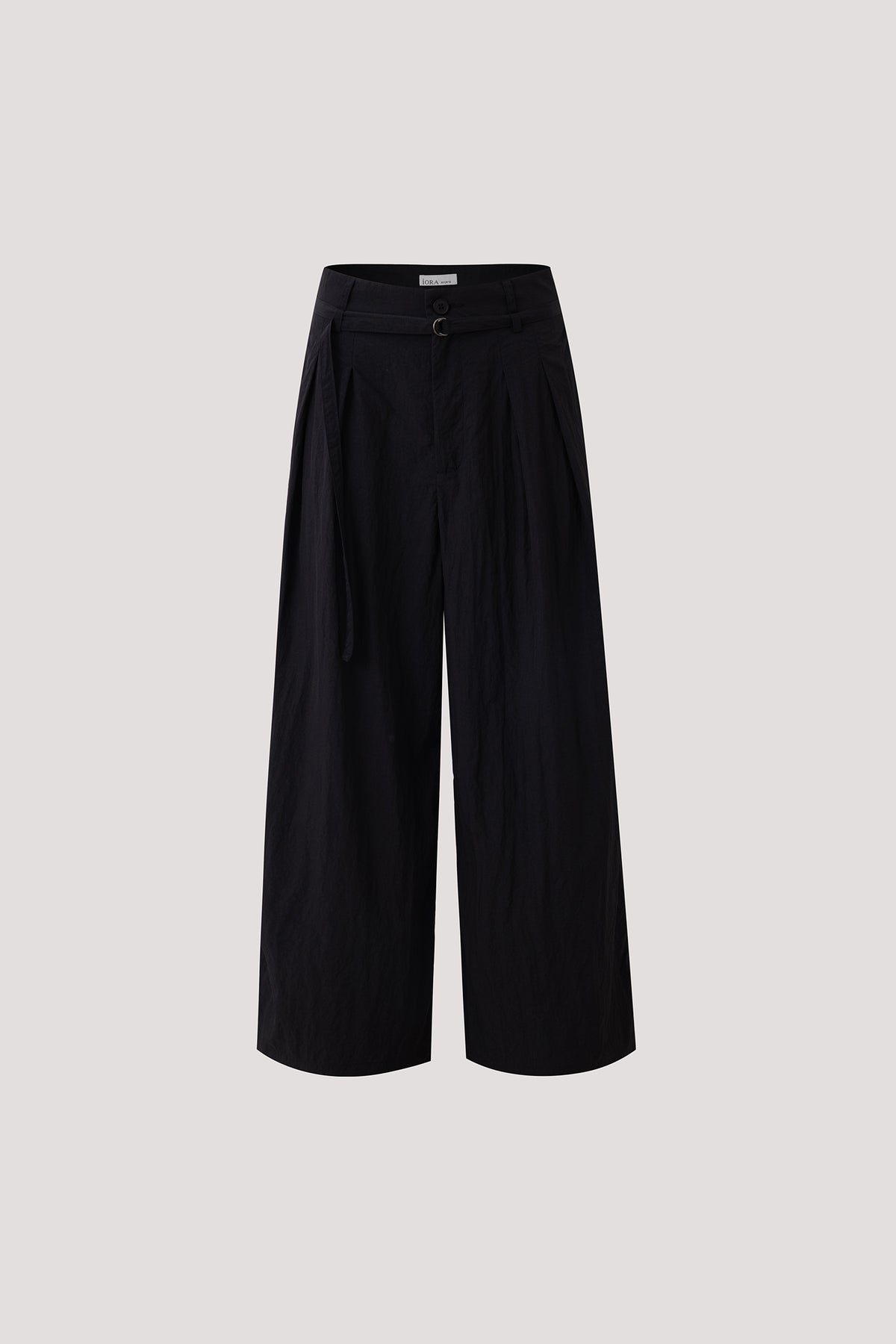 Mini Belt Straight Pants