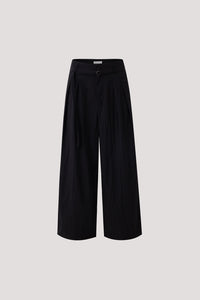 Mini Belt Straight Pants