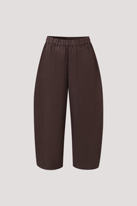 Elasticated Wide-Leg Pants