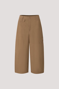 Wide-Leg Cargo Trousers