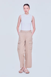 Straight Cut Cargo Pants