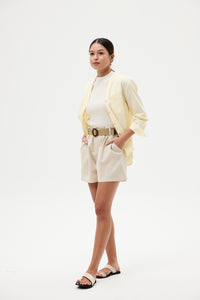 Belted Elasticated Shorts