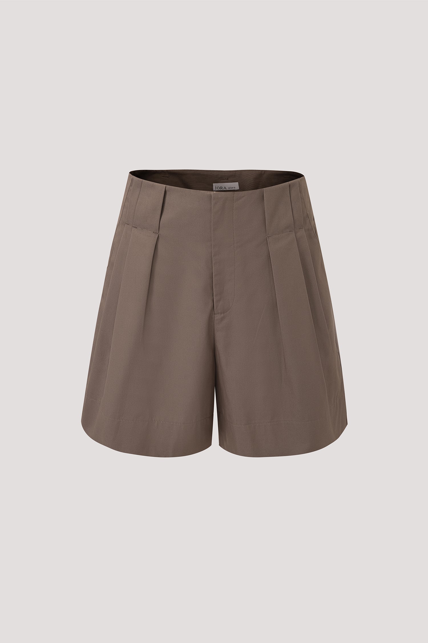 Lightweight Casual Pleated Shorts