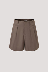 Lightweight Casual Pleated Shorts