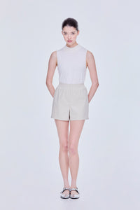 Elasticated Side Slit Shorts