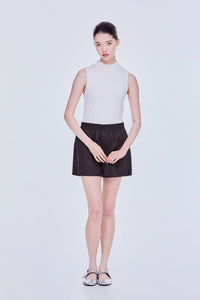 Elasticated Side Slit Shorts