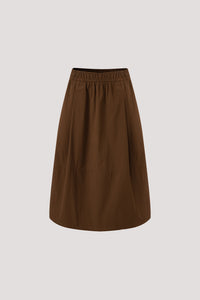 Pleated Midi Skirt