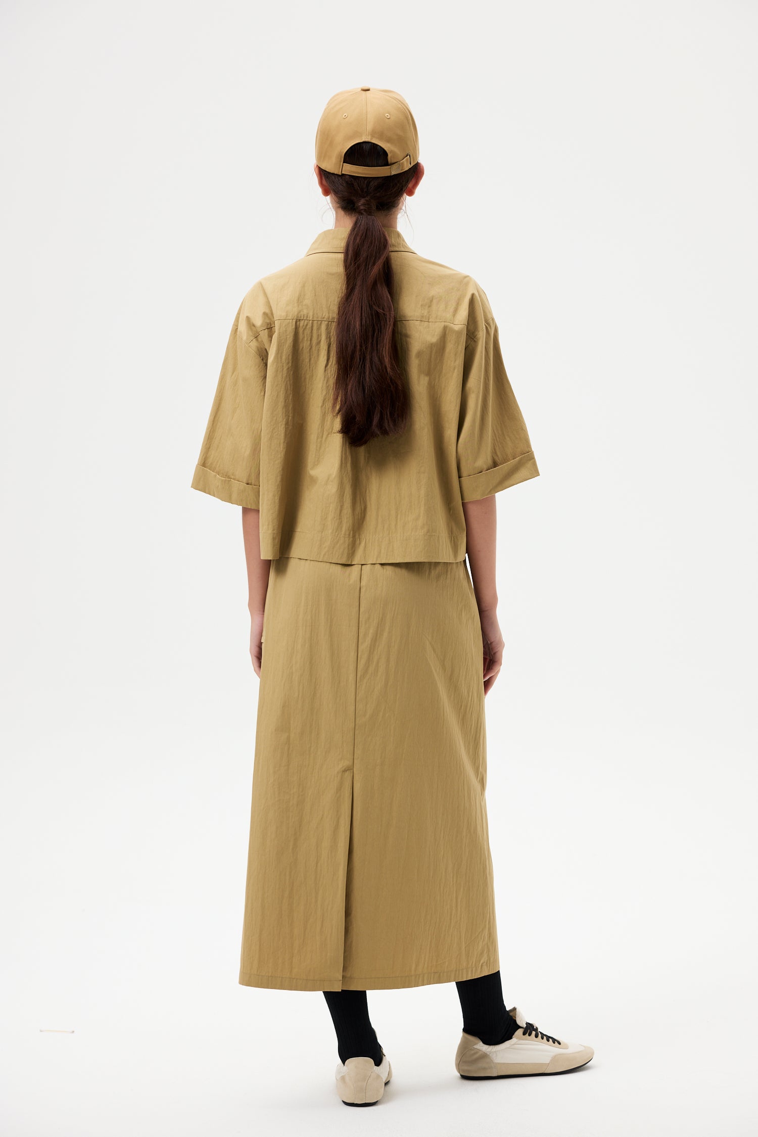 Elasticated Straight Cut Skirt