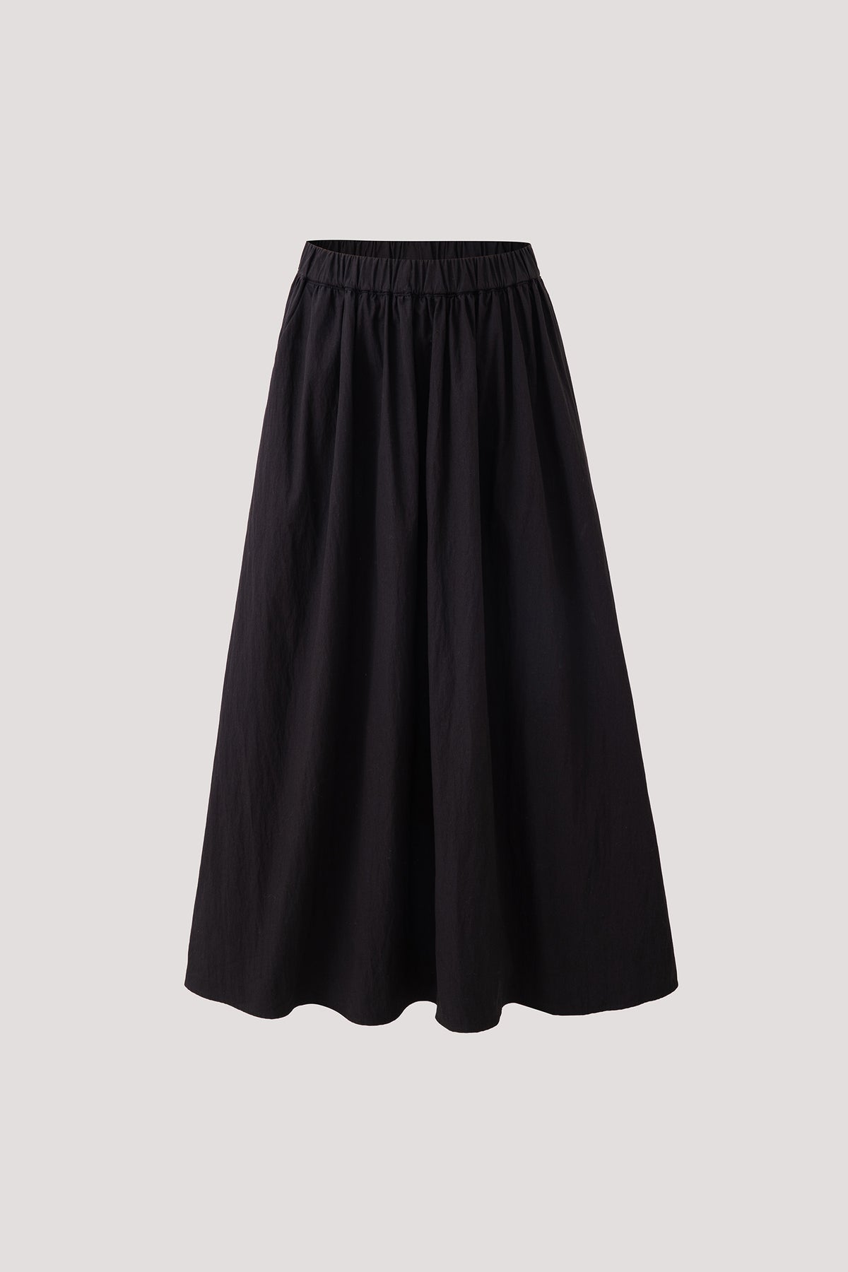 Elasticated A-Line Flare Skirt