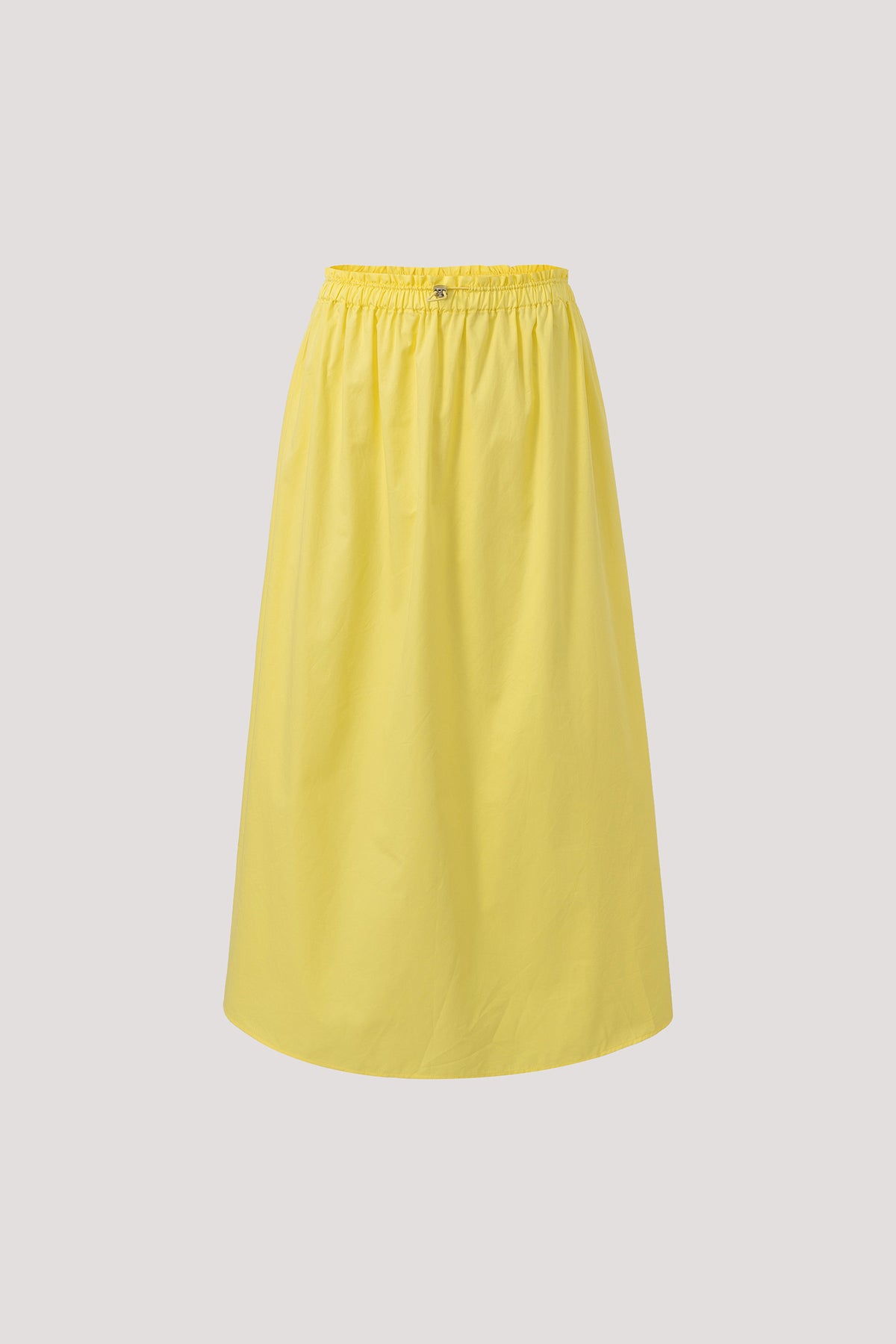 Drawstring Flare Skirt