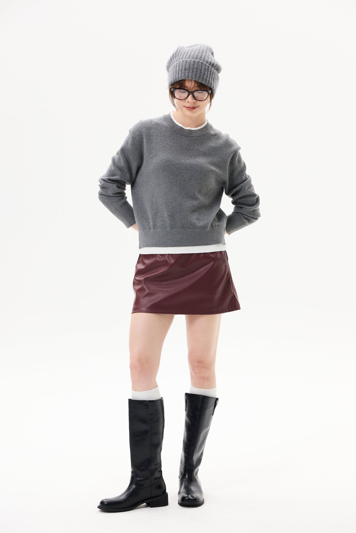 Essential A-Line Mini Skirt