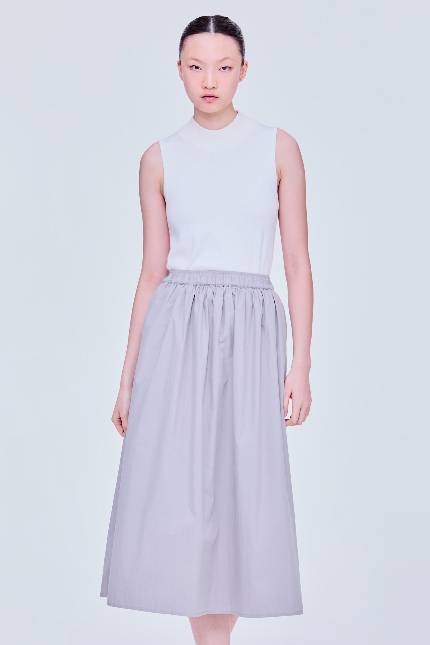Elasticated A-Line Skirt